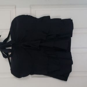 Catalina black bathing suit top